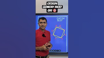 #2024 Geometry Tricky Question #missioncat #cat2025 #sogosir #catquant #catprep #iima #mba2025 #iim