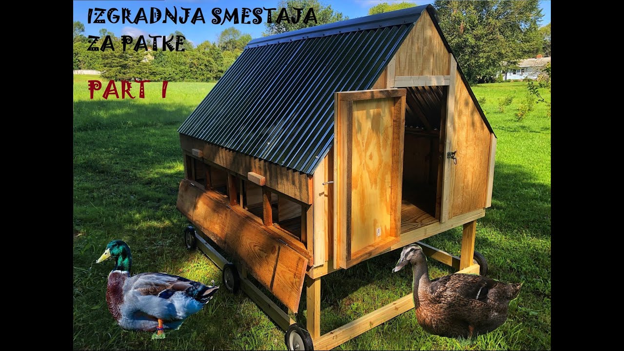 Izgradnja smestaja za patke i renoviranje prostora za svinje, ovce i koze part 1