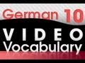 Learn German - Video Vocabulary 10