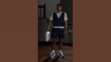 Digital Fashion With Daz3d x Blender x Clo3d x After Effects #digitalfashion #streetwear #fashion