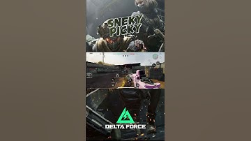 M4A1 + Thermal Scope Map Trenclines #shorts #shortsvideo  #deltaforce #garenadeltaforce #gameplay