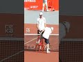 Unforgettable Victory: Tennis Player Climbs Chair to Celebrate! #Tennis #Sportsmanship #ATPWorldTour