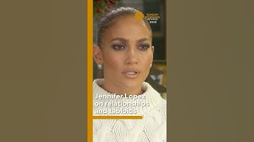 From 2019: Jennifer Lopez on managing the media attention on her relationships #shorts