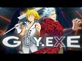 Guyexe   meliodas x ban  seven deadly sins editamv