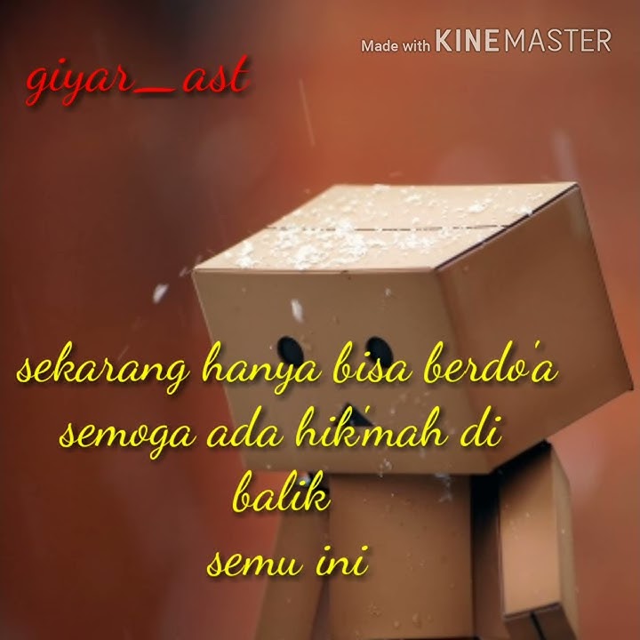 Vidio danbo sedih kecewa