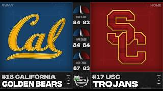 SFA Season 21 Week 10 Gameday: #18 CAL @ #17 USC Highlights