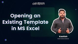 How to Open an Existing template in MS Excel | Easy Method