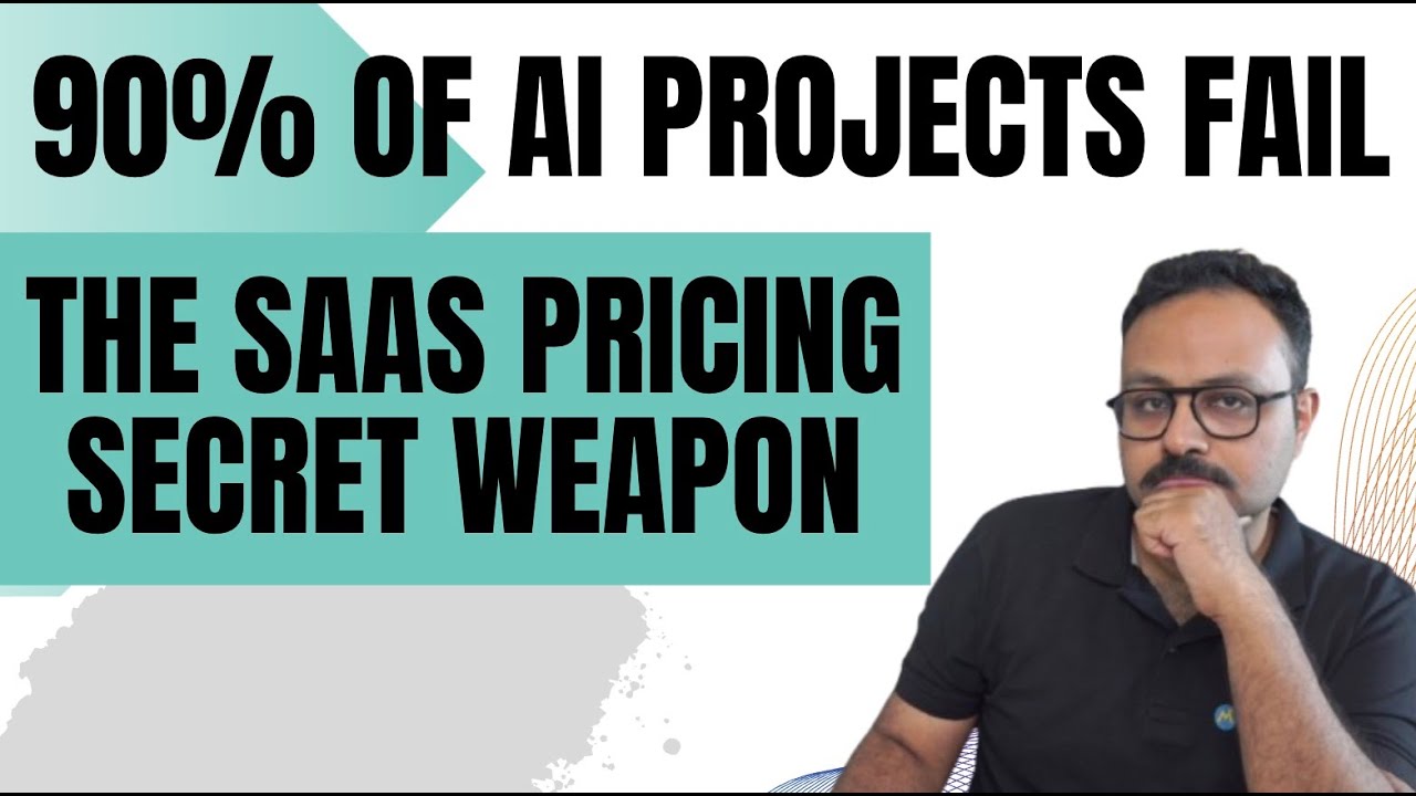 90% of AI Projects Fail: The SaaS Pricing Secret Weapon - YouTube