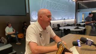 Mizzou OC Chip Lindsey talks preseason camp