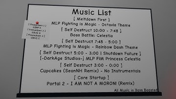 Unnamed Power Core Meltdown OST