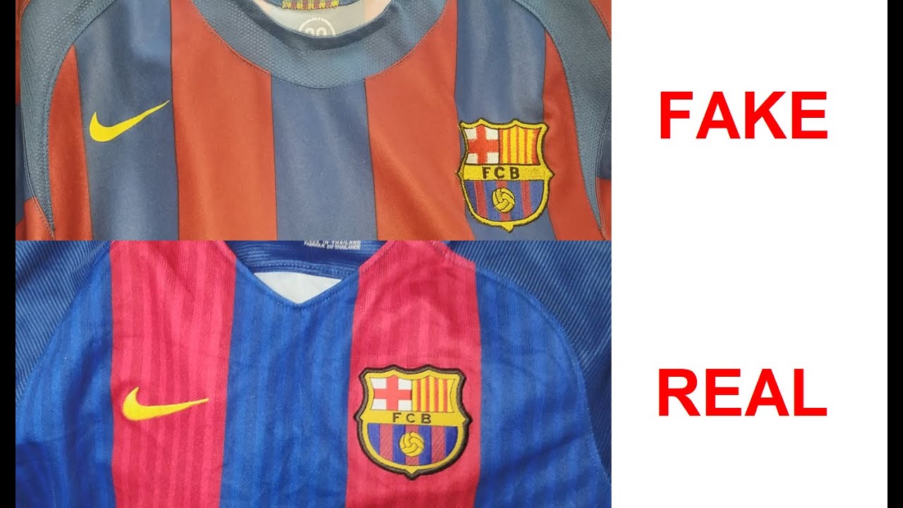 How to recognize the difference between a FCB original jersey and a fake  jersey - Quora