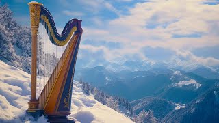 Heavenly Winter Music ❄ Relaxing Harp Melodies for Seasonal Serenity