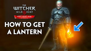 Witcher 3: How to Get a Lantern (Better than a Torch). Also How to Pet Roach.