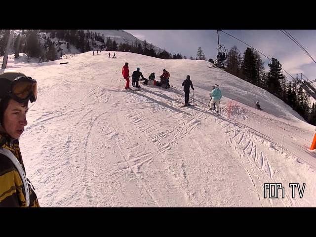 chute télésiège (fall chairlift ski)