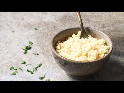 RECETA DE ARROZ DE COLIFLOR. SANA Y FÁCIL