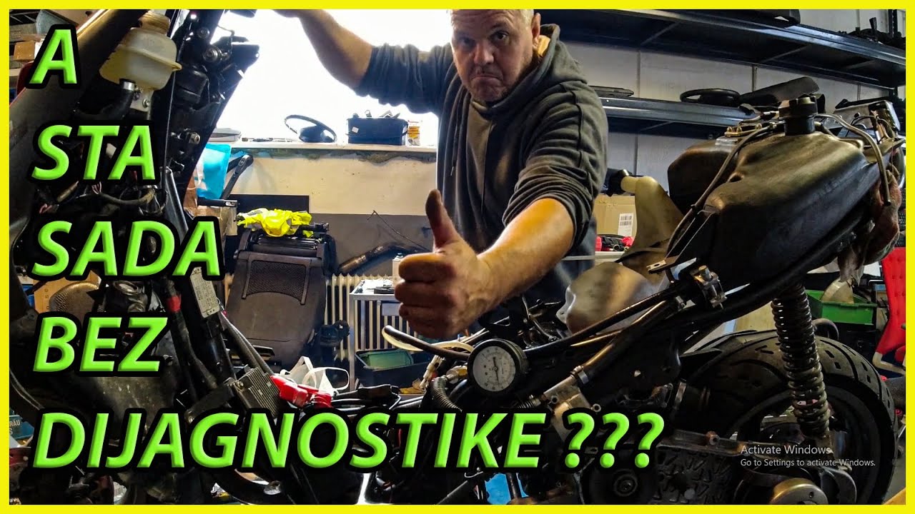 Aprilia SR50 Ditech, Nece ona meni da komanduje.