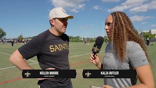 Exclusive: Saints HC Kellen Moore Previews Week 6 at Giants