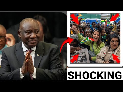 Enough Is Enough Angry Crowd Boo Ramaphosa At Luthuli House Demanding Change