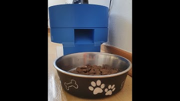 DIY - Automatic dog feeder - 3D printed