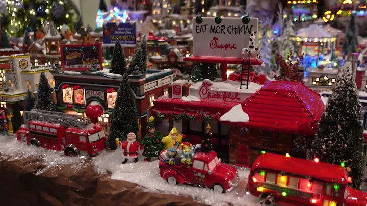 Veronica Anderson's 2022 Christmas Village