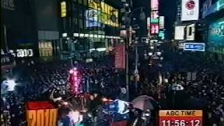 Countdown 2010 Ball Drop of New Year's Rockin Eve [HighQuality]
