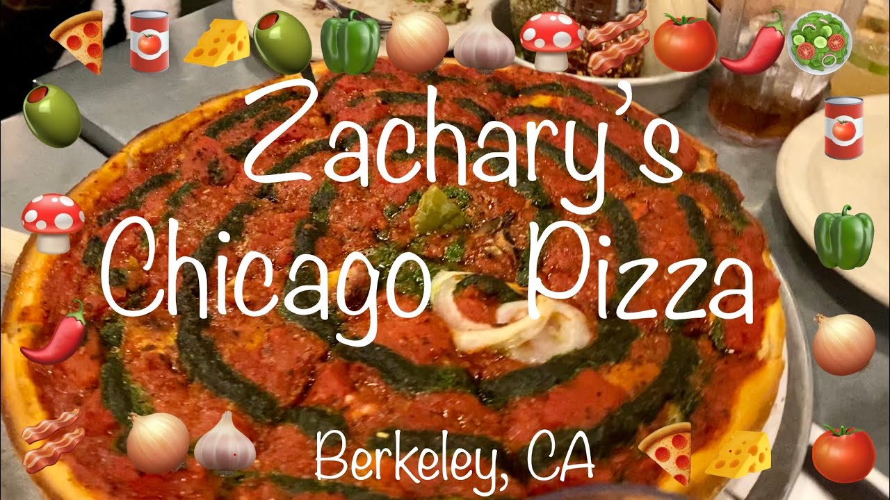 Zachary’s Chicago Pizza Berkeley, CA 🍕 YouTube