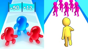 Join Blob Clash 3D vs Join Clash 3D / All Max Levels Gameplay Android,ios New Update