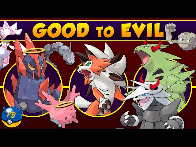 Every ROCK-TYPE Pokmon: Good to Evil  - YouTube
