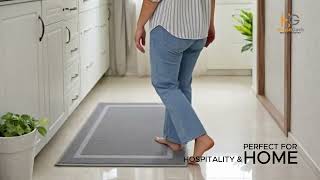 HOUSEGADS Luxury Cotton Bath Mats | Soft, Absorbent & Hotel-Quality Bathroom Comfort