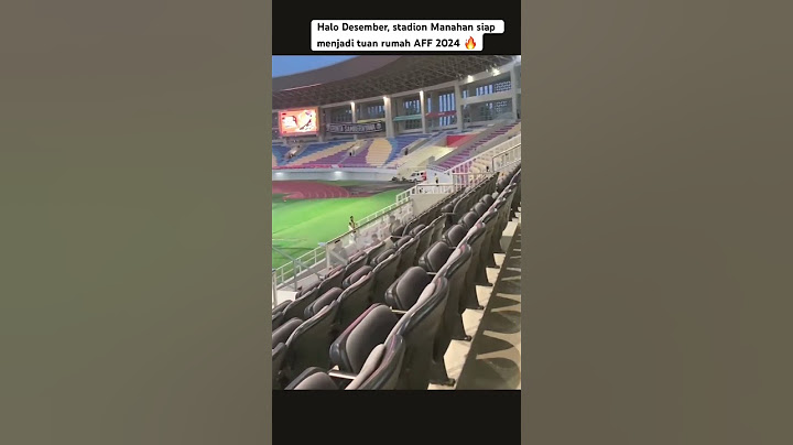 Stadion Manahan yang akan digunakan Timnas Indonesia di Piala AFF 2024 #football