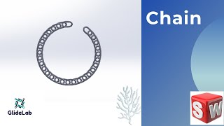 How to model Chain in Solidworks | Swept Boss | Flex | Tutorial for Beginners