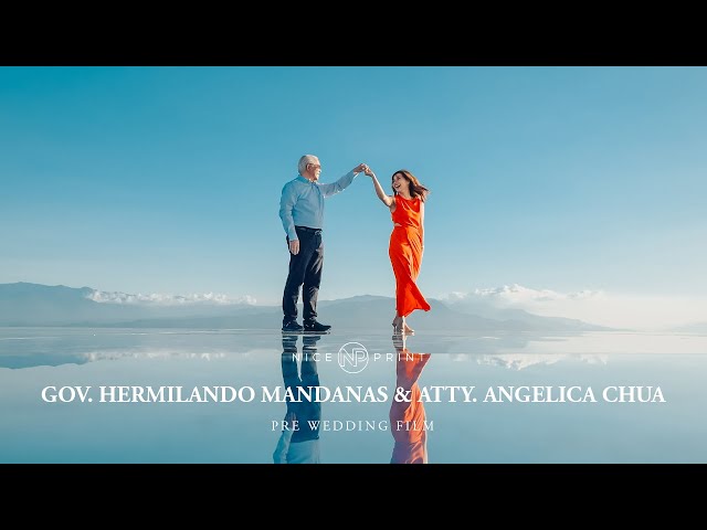 Gov. Hermilando Mandanas and Atty. Angelica Chua | Pre Wedding Film by Nice Print Photography class=