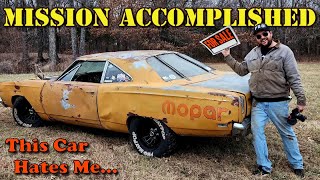 1969 Roadrunner FINALLY DRIVES and It's FOR SALE?!