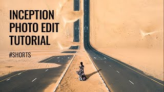Inception Style Photo Editing Tutorial // #shorts
