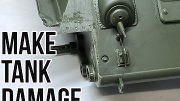Make Tank Battle Damage wear and tear #t34 #soviettank