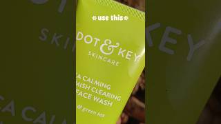POV: You found the perfect calming facewash🌿Soft, clean &amp; fresh skin every day✨ #dotandkey #shorts