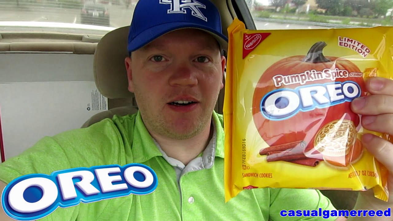 Reed Reviews Oreo Pumpkin Spice Cookies
