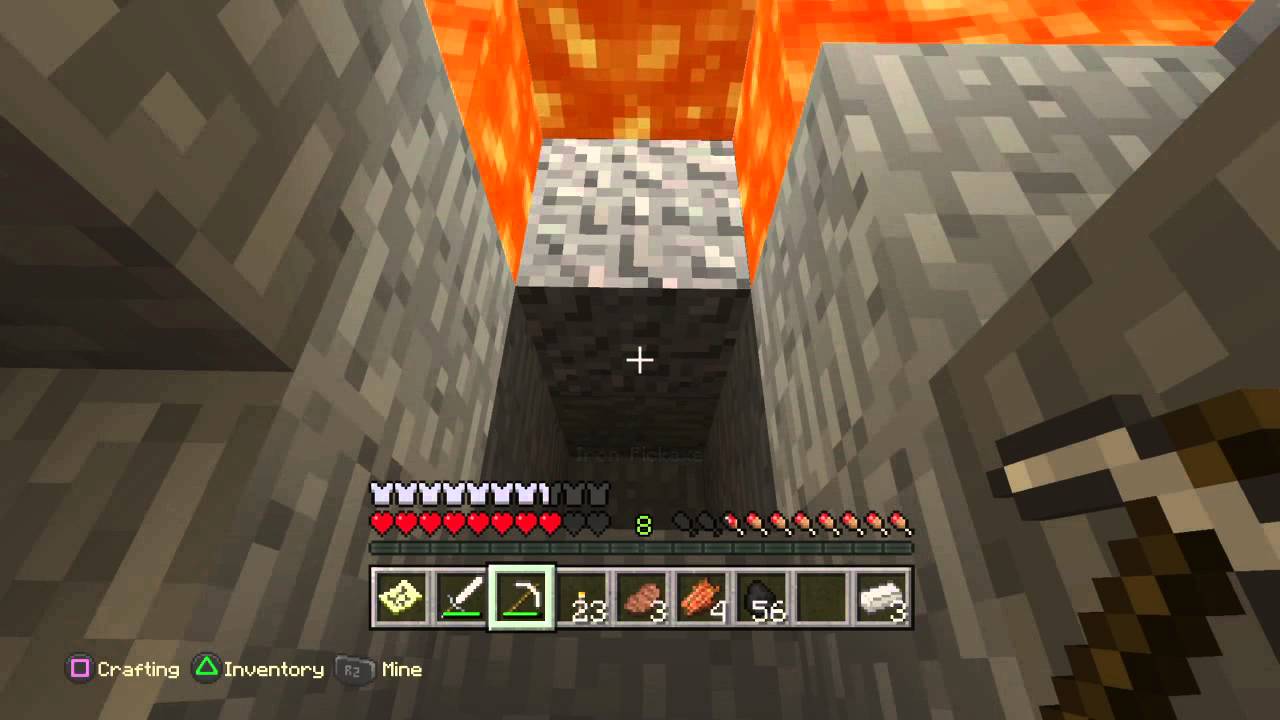 Minecraft ps4 edition speed run EP 2 - YouTube