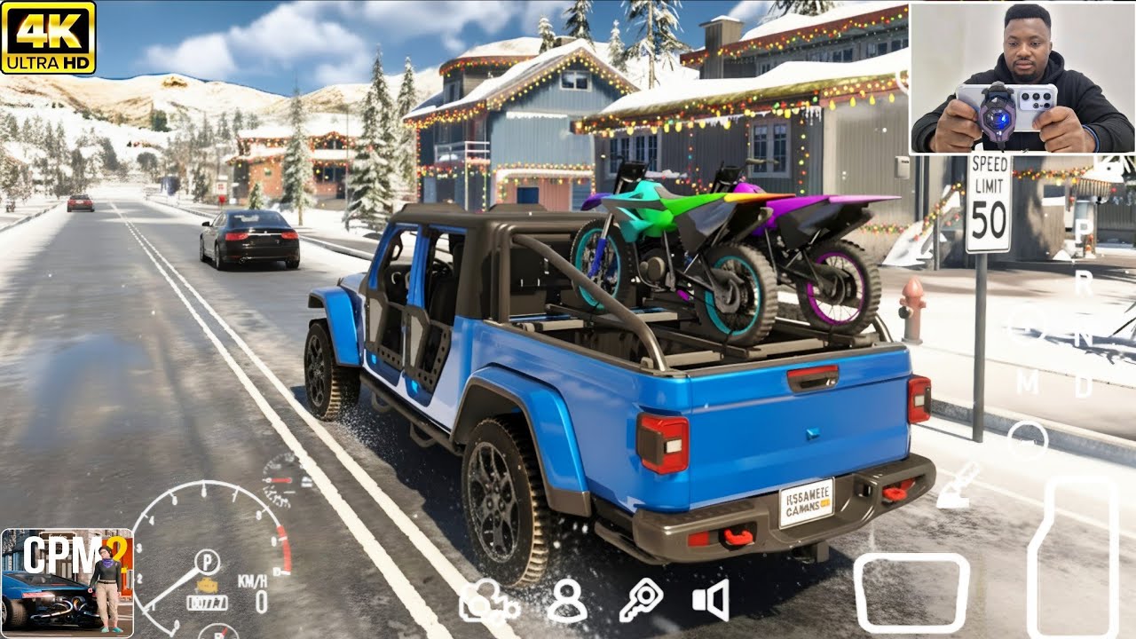 Car Parking Multiplayer 2 - Jeep Gladiator | 4k ULTRA | Realistic Gameplay 