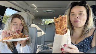 Trying COSTCO FOOD for the FIRST TIME! (chicken bake, pizza, churro)