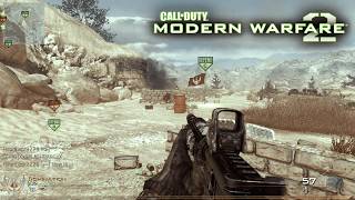 41 Kills -  M16 Holo and Silencer- Call of Duty: Modern Warfare 2 - Gameplay (2009) - No Commentary