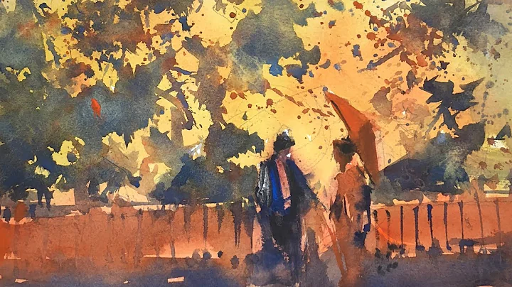 Advancing with Watercolor: Autumn Light, Gion
