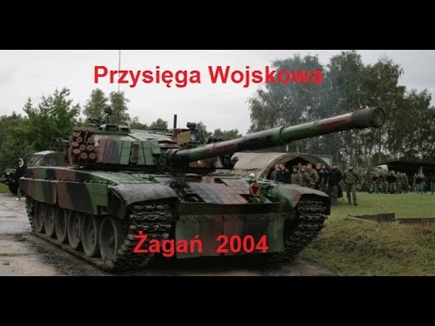 Przysięga wojskowa Żagań 2004 ( Zima )