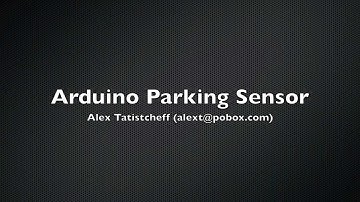 Arduino Parking Sensor