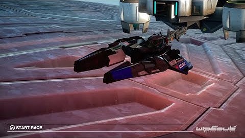 Wipeout Omega Collection: Auricom Prototype pacifist challenge (Sol A+ challenge, no weapons)