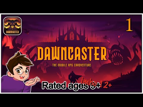 Let’s Play Dawncaster Mobile Deckbuilding RPG on iOS - 1 - The Arcanist Run Begins!