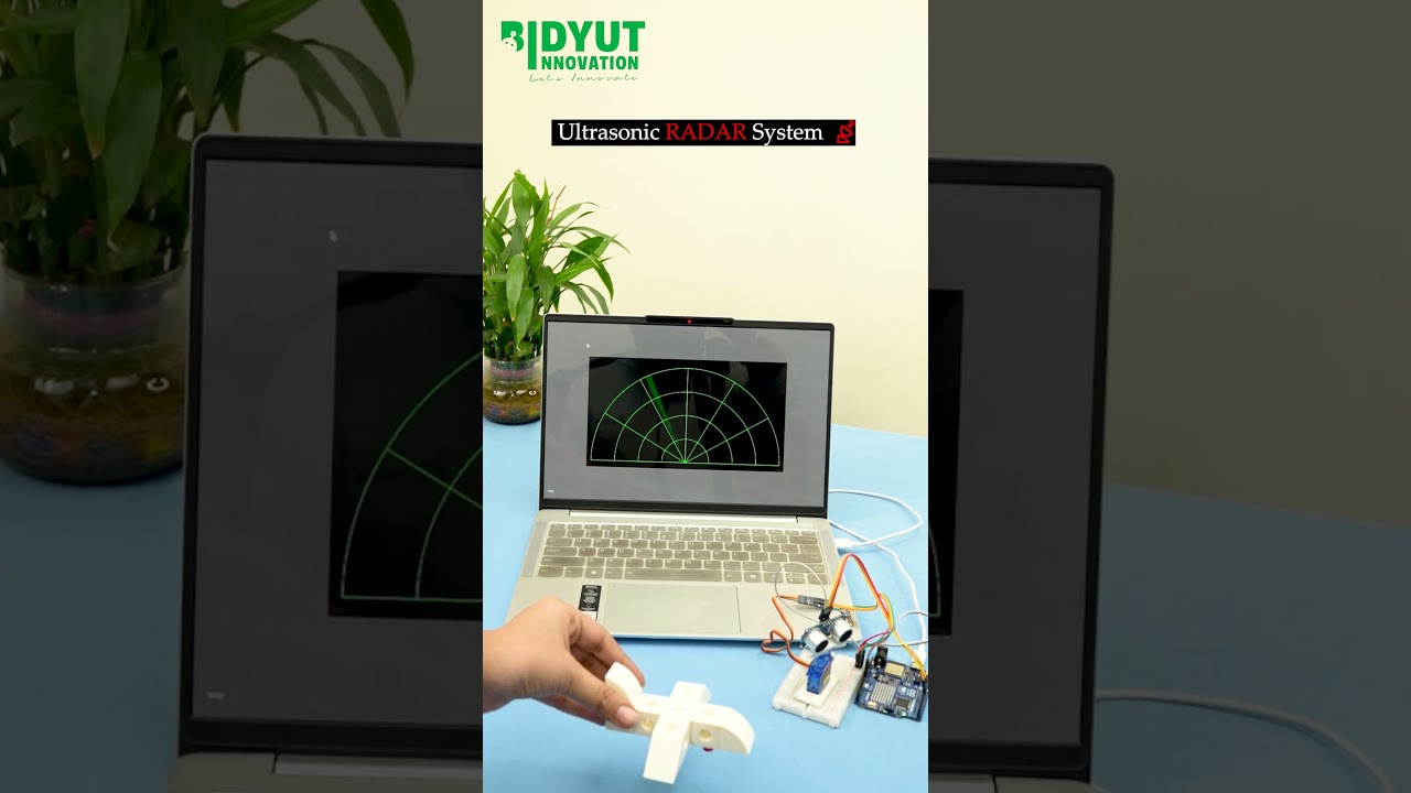 Ultrasonic Radar System Using Arduino | Object Detection & Distance Measurement