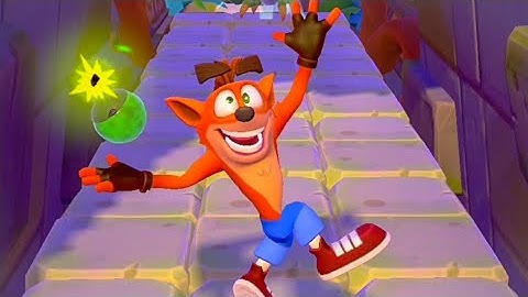 Crash Bandicoot: On the Run! - Crab 🦀 Boss lvl - Running Game Gameplay Android iOS #7