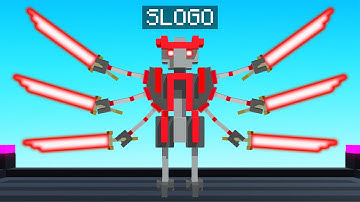 Playing as a Mega Boss Robot! (Clone Drone In The Danger Zone)