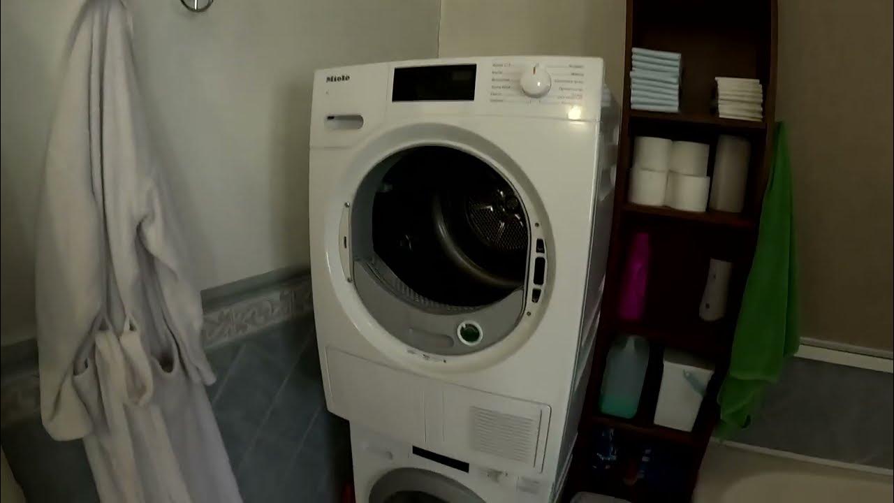 Сушильная машина Miele останавливается во время работы.Не крутит ...